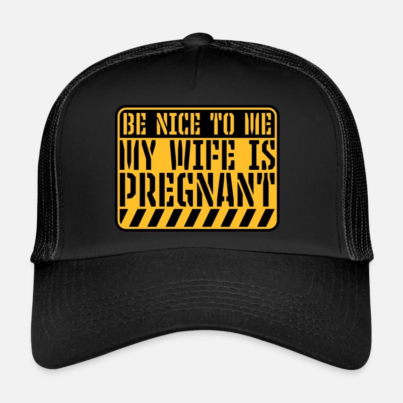 ma femme est enceinte Casquette trucker 