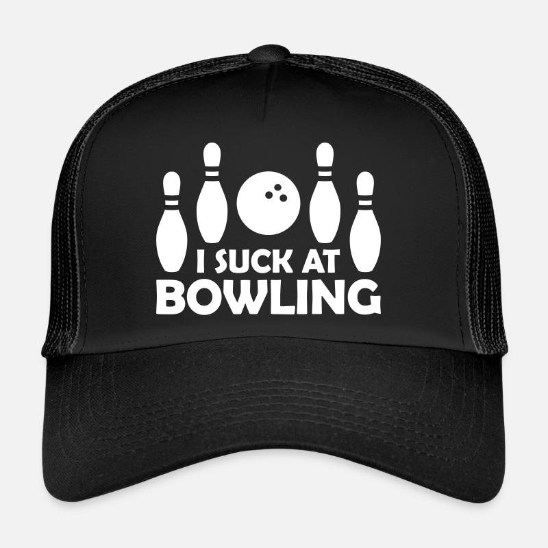 Je suis nul au bowling Casquette trucker 