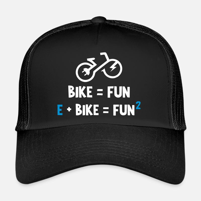 E Bike Is Fun Trucker Cap