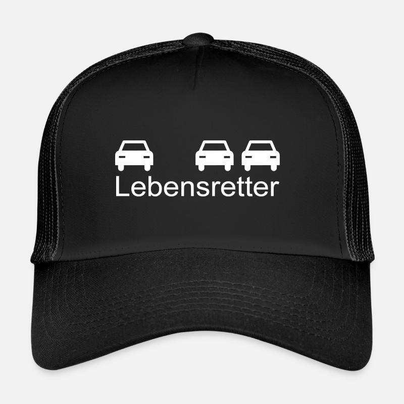Lebensretter Rettungsgasse Trucker Cap