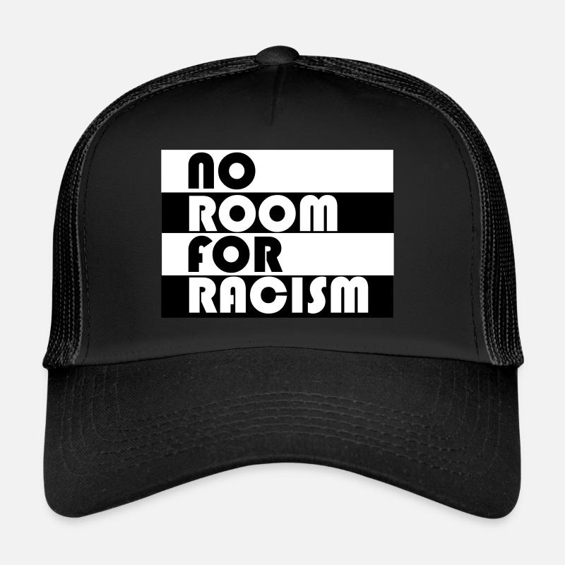 Pas de place pour le racisme Casquette trucker 