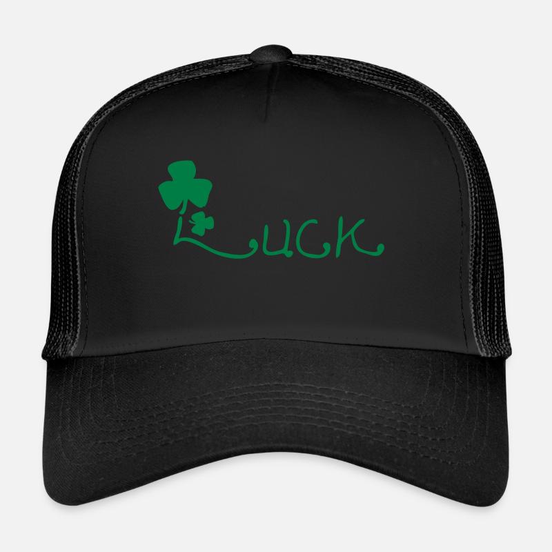 Text GLÜCK Glücksbringer Trucker Cap