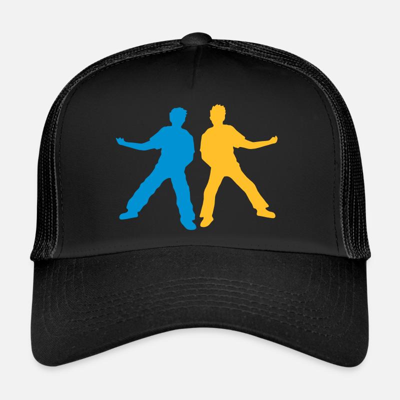 Team 2 Luftgitarre Freunde Trucker Cap