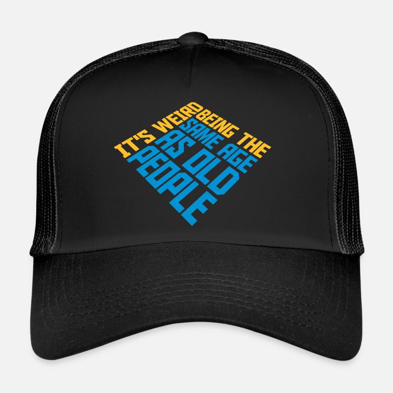 être âgé Casquette trucker 