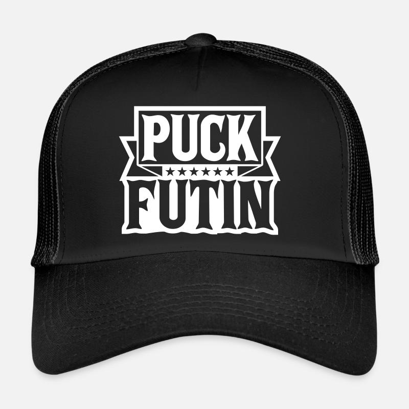 Conception du logo Puck Futin Casquette trucker 