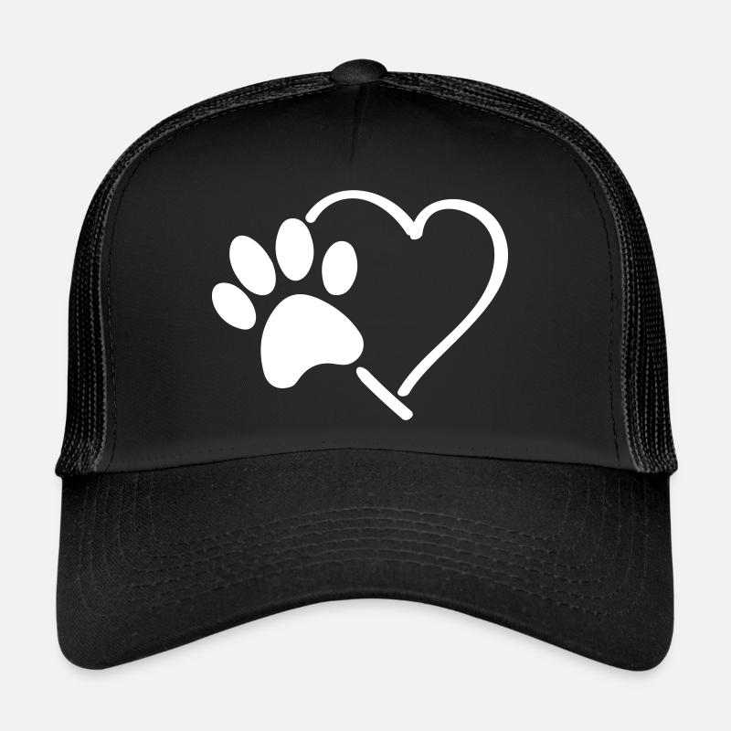 coeur de patte Casquette trucker 