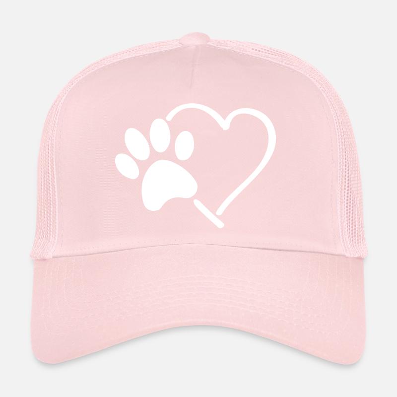 coeur de patte Casquette trucker 