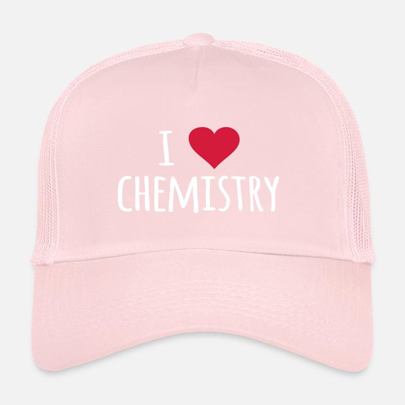 J’aime Chimie Chimiste Professeur de chimie Idée cadeau Casquette trucker 