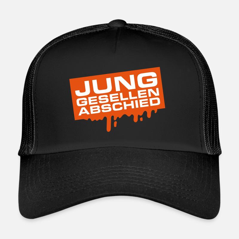 Junggesellenabschied Jga - Trucker Cap - Schwarz/Schwarz