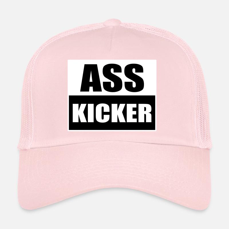 Arsch Kicker Lustiger Spruch Ass Kicker Trucker Cap