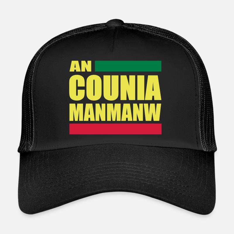 AN COUNIA MANMANW Casquette trucker 