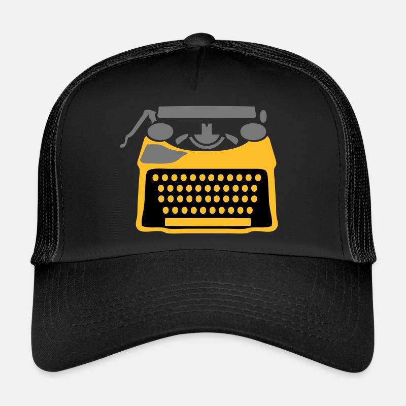 Maschine schreiben Trucker Cap
