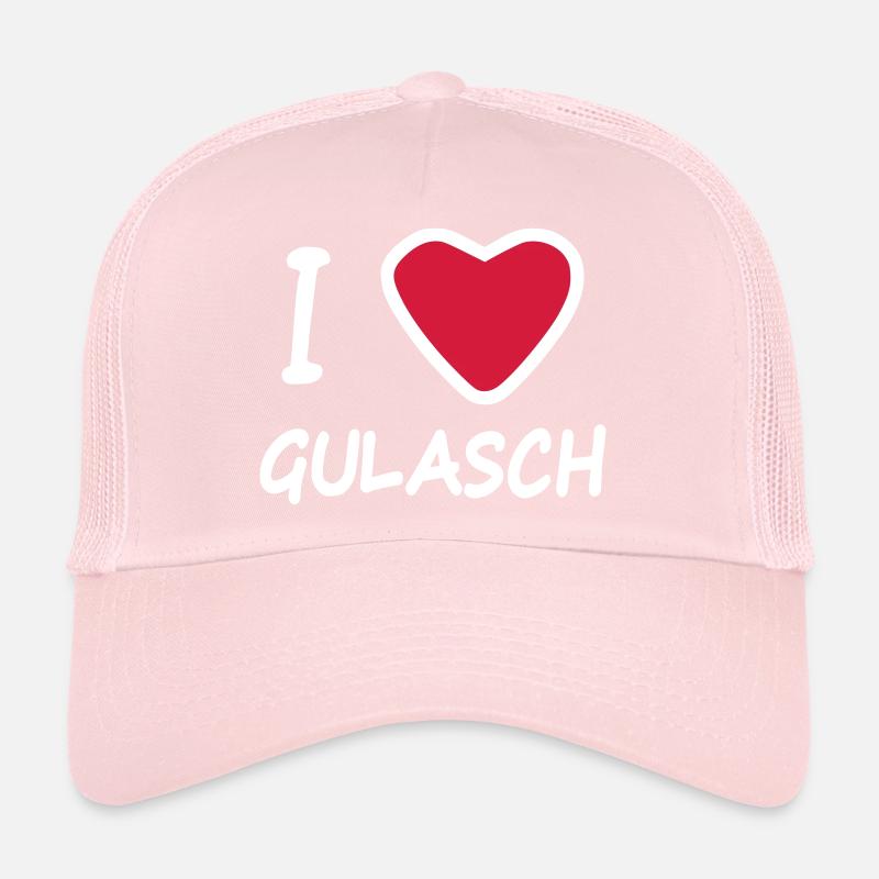 I Herz Love Gulasch Trucker Cap