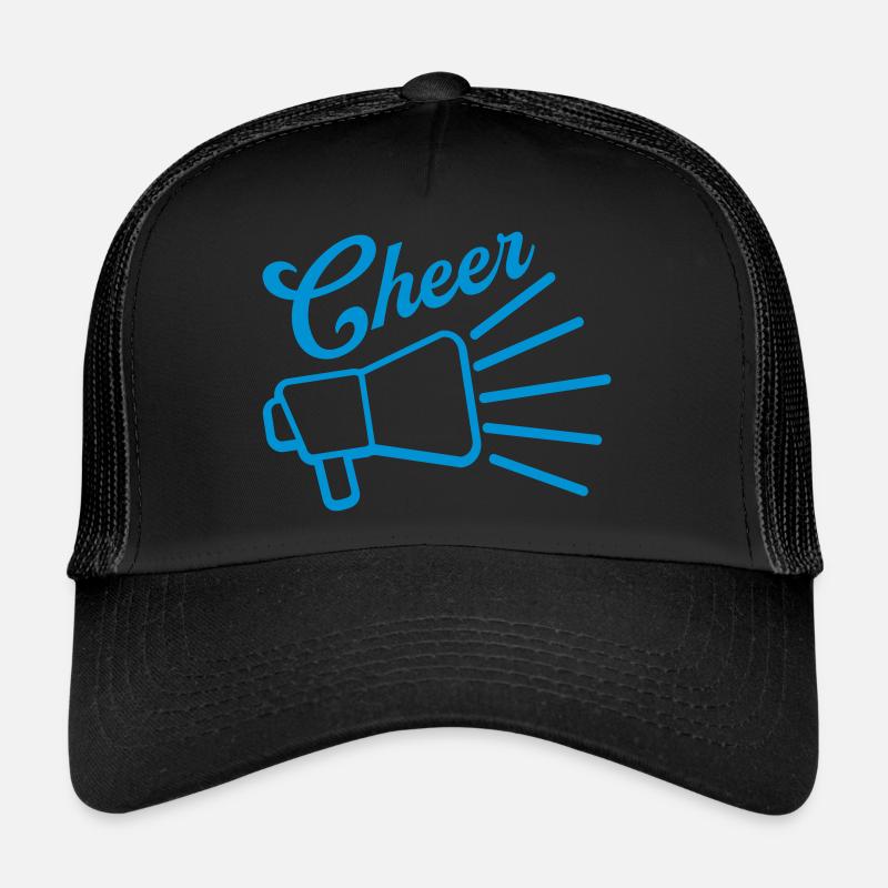 Cheer Cheer Megaphone Symbol Trucker Cap