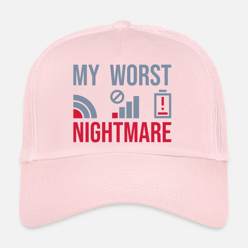 Symbole my worst nightmare Trucker Cap