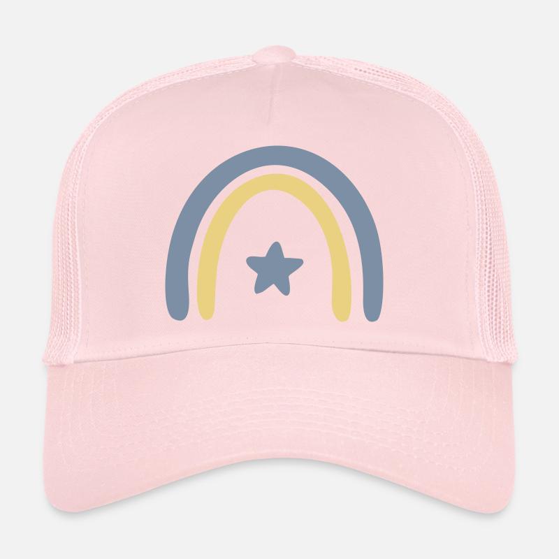 Regenbogen Stern Trucker Cap