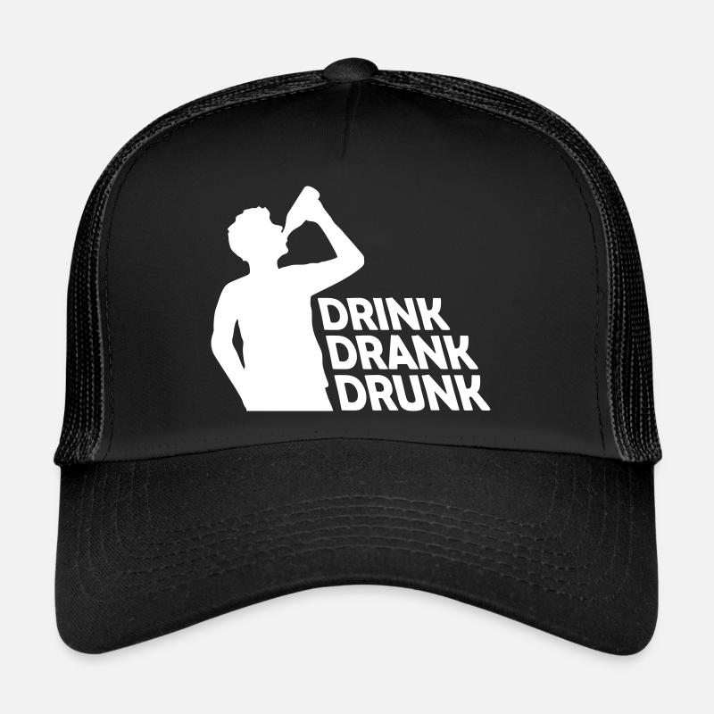 boire bu ivre citation Casquette trucker 