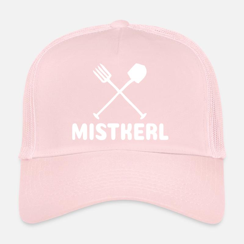 bâtard blanc Casquette trucker 