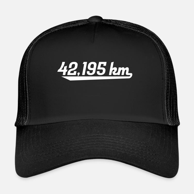 Marathon - Trucker Cap - Schwarz/Schwarz