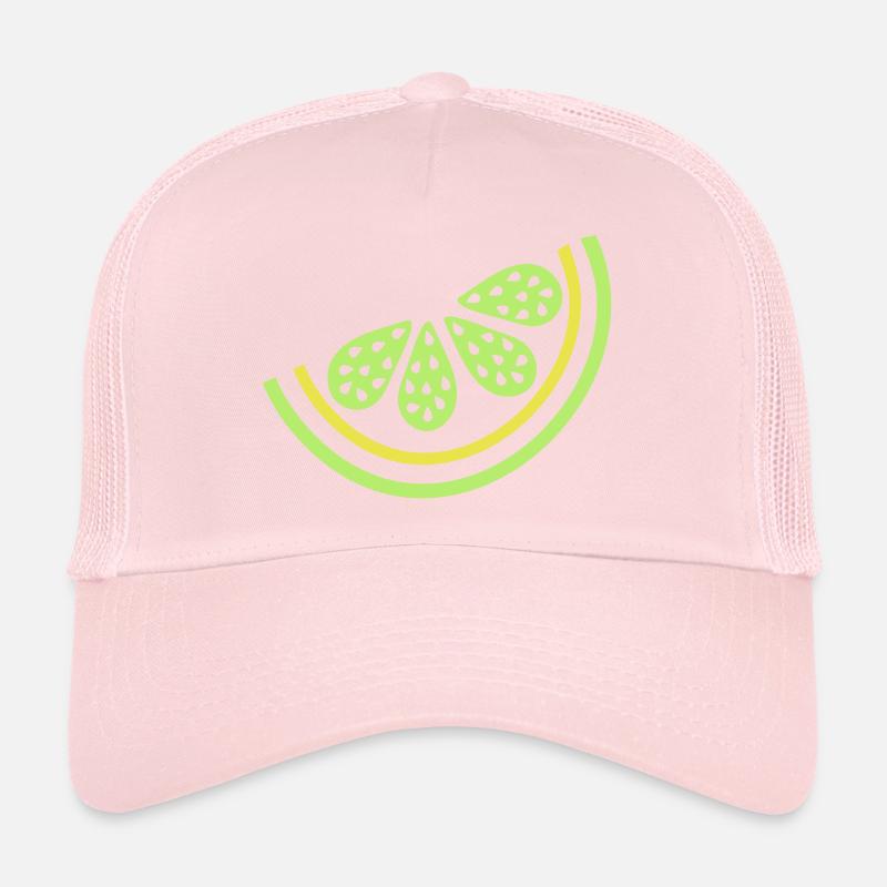 morceau de chaux agrumes Casquette trucker 