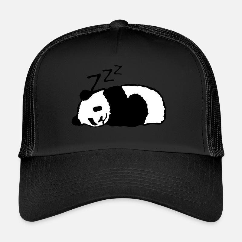 panda dort sieste dormir Casquette trucker 