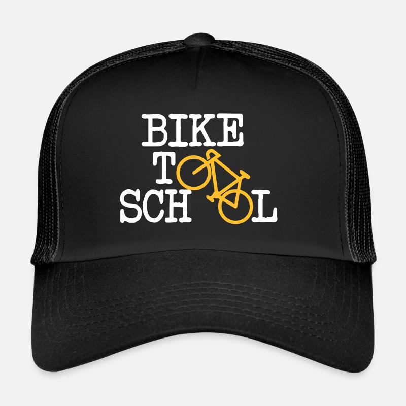 vélo à l'école Casquette trucker 