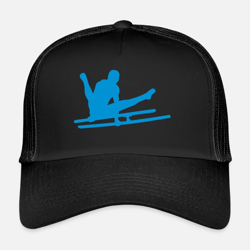 Parallel Bar Gymnastik Logo Sport 1 Trucker Cap