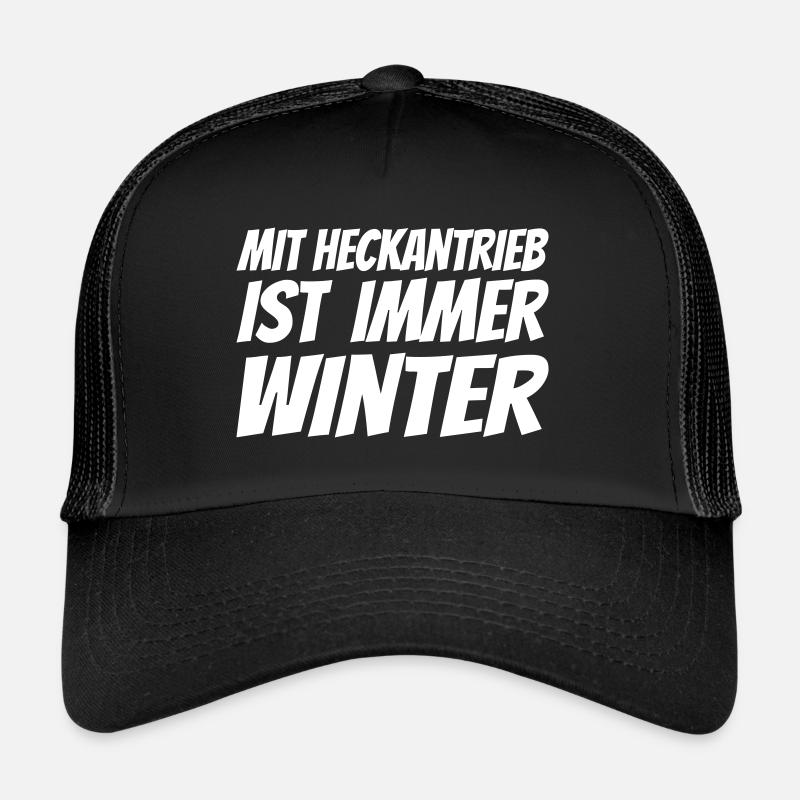 Mit Heckantrieb ist immer Winter Trucker Cap