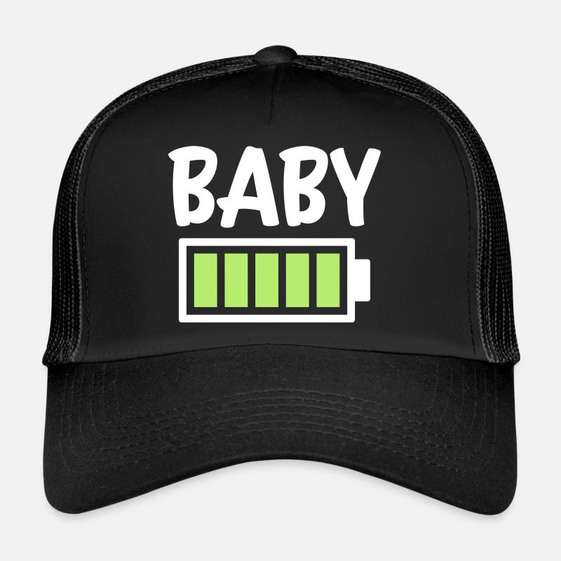 Batterie de bébé pleine Casquette trucker 