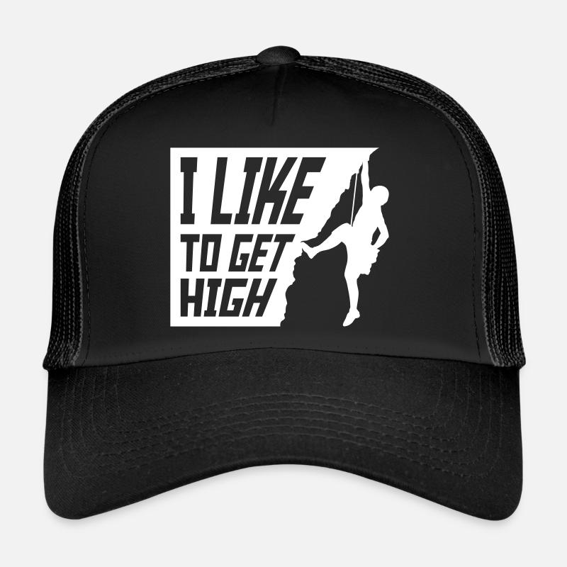 like to get high Trucker Cap