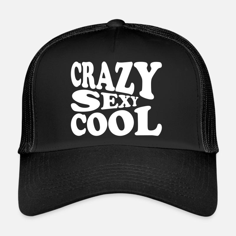 crazy sexy cool design Trucker Cap