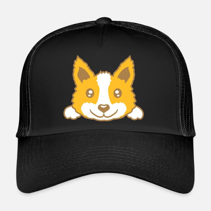 Mignon petit chien design Casquette trucker 