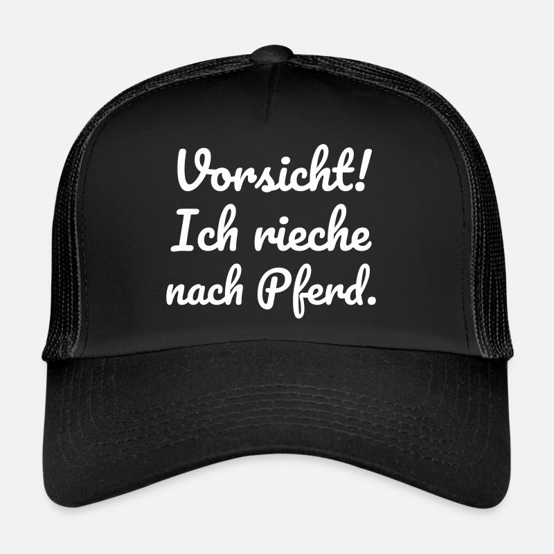 Odeur de cheval chez les cavaliers dans l’écurie Casquette trucker 