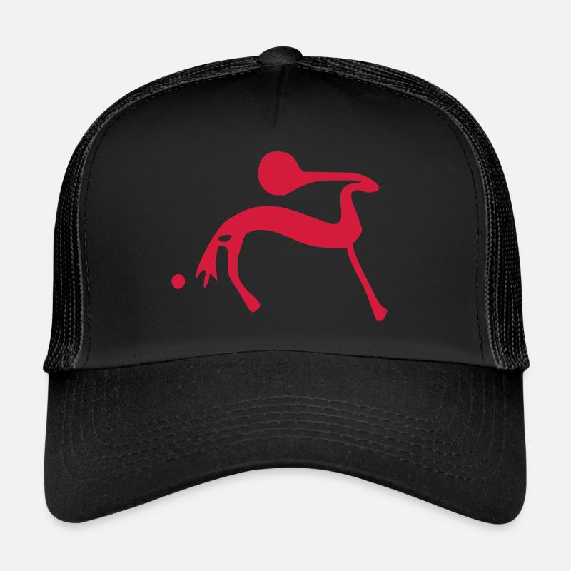 petroglyphe Sonnenpferd von Balken Trucker Cap
