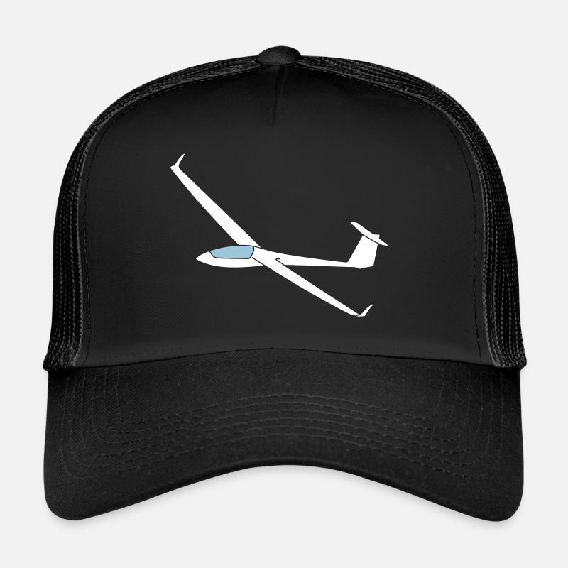 ls8neo glide pilot glider glider - Trucker Cap - black/black