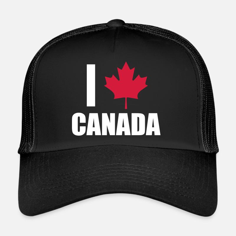 Canada - Casquette trucker  - noir/noir