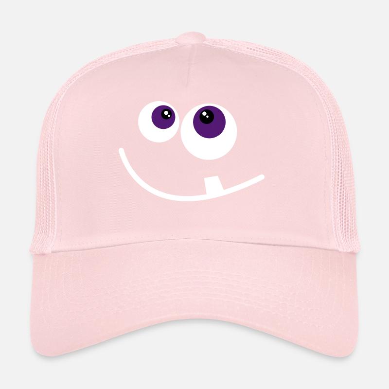 visage de monstre mignon Casquette trucker 