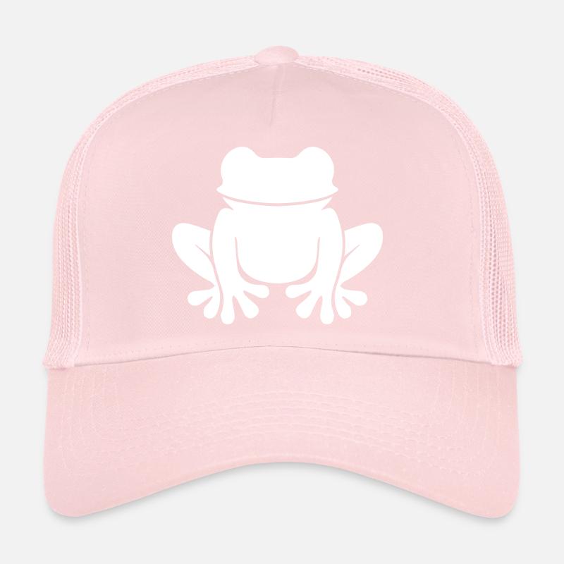 Silhouette de grenouille Casquette trucker 