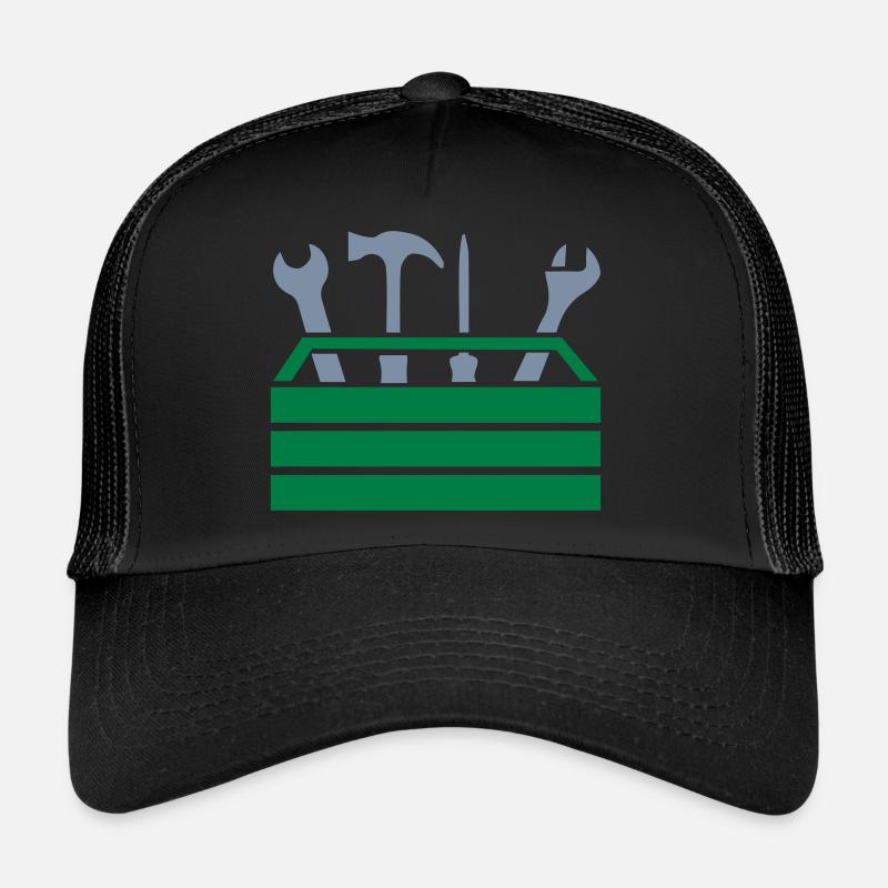 werkzeug werkstatt werkzeugkasten Trucker Cap