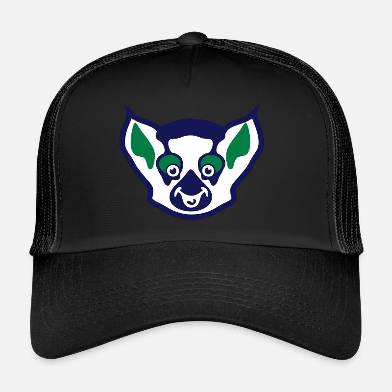 Lemur Cartoon lustige Tiere Trucker Cap