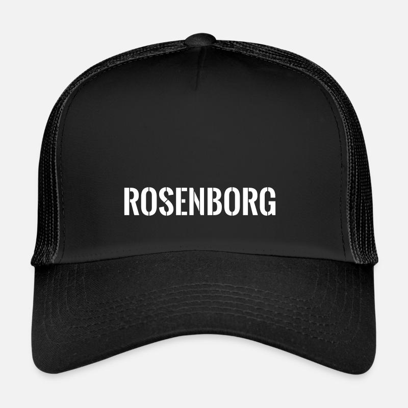 Rosenborg - Casquette trucker  - noir/noir
