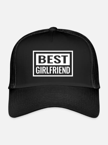 Best Girlfriend Boyfriend Couples PartnerLook Couple - Trucker Cap - black/black - Front