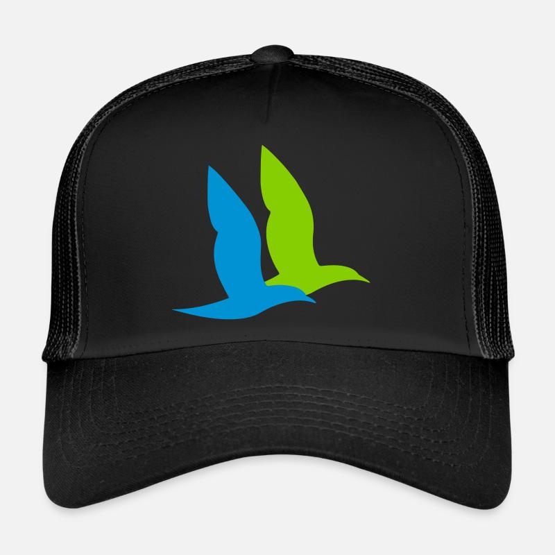 double oiseau maritime Casquette trucker 