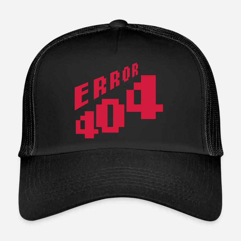 Network Lost Error 404 Trucker Cap