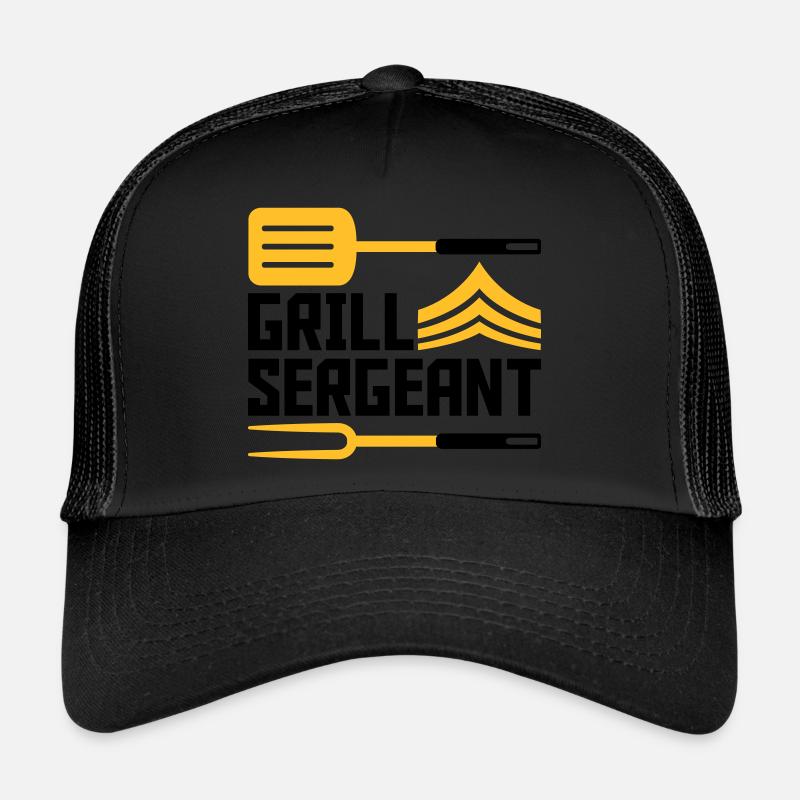 Grillmeister Grill Sergeant BBQ Trucker Cap