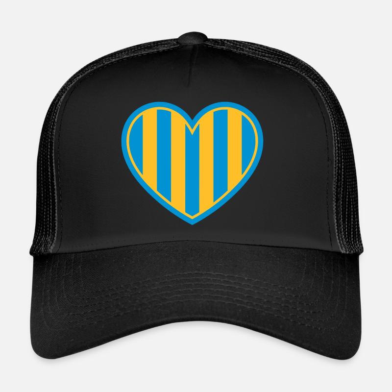 Swedish heart Trucker Cap