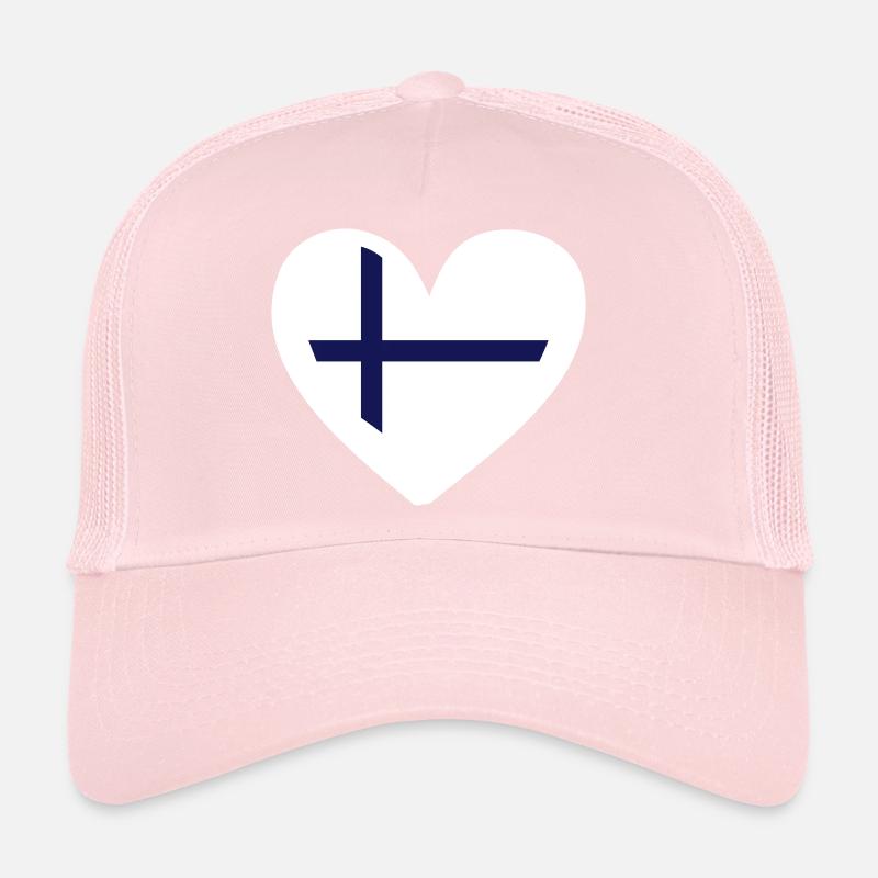 finnland herz Trucker Cap