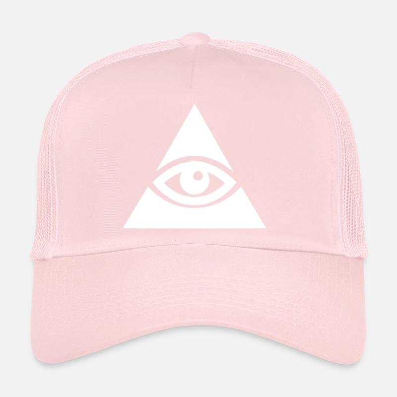 Tout voit l’œil Casquette trucker 
