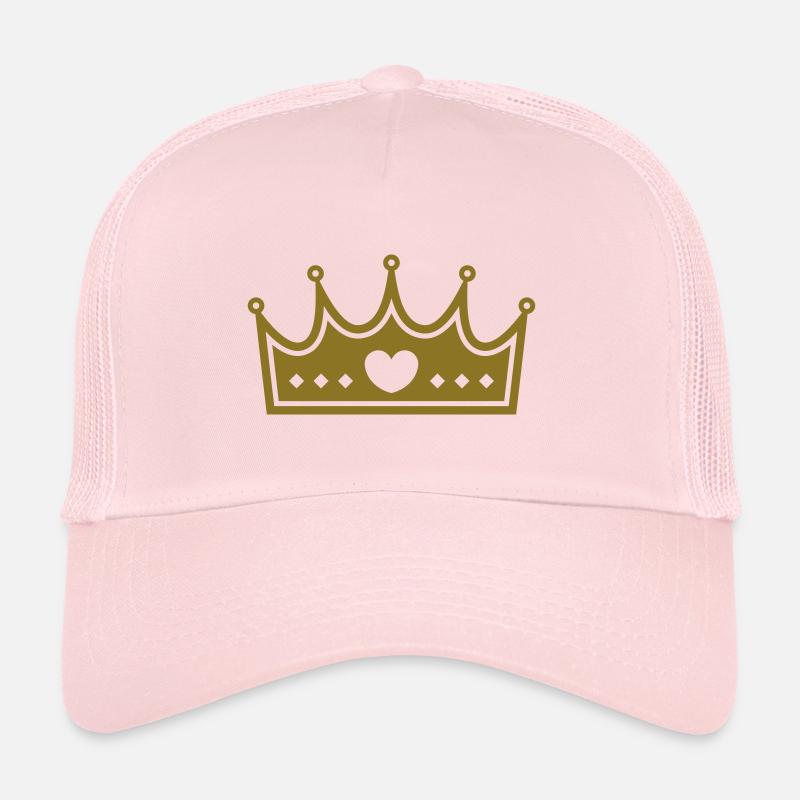 Forme de couronne de princesse Casquette trucker 