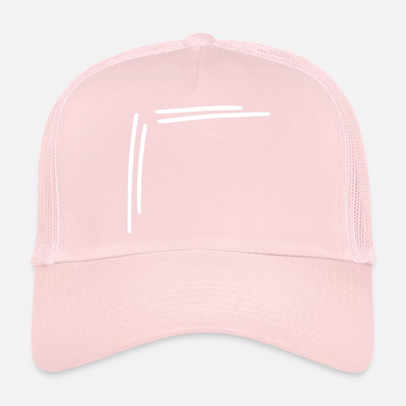 cadre carré coin Vector Casquette trucker 